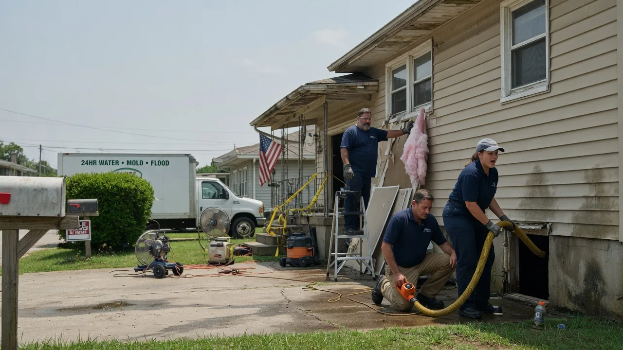 Water Damage Repair in Grantville, KS near me
